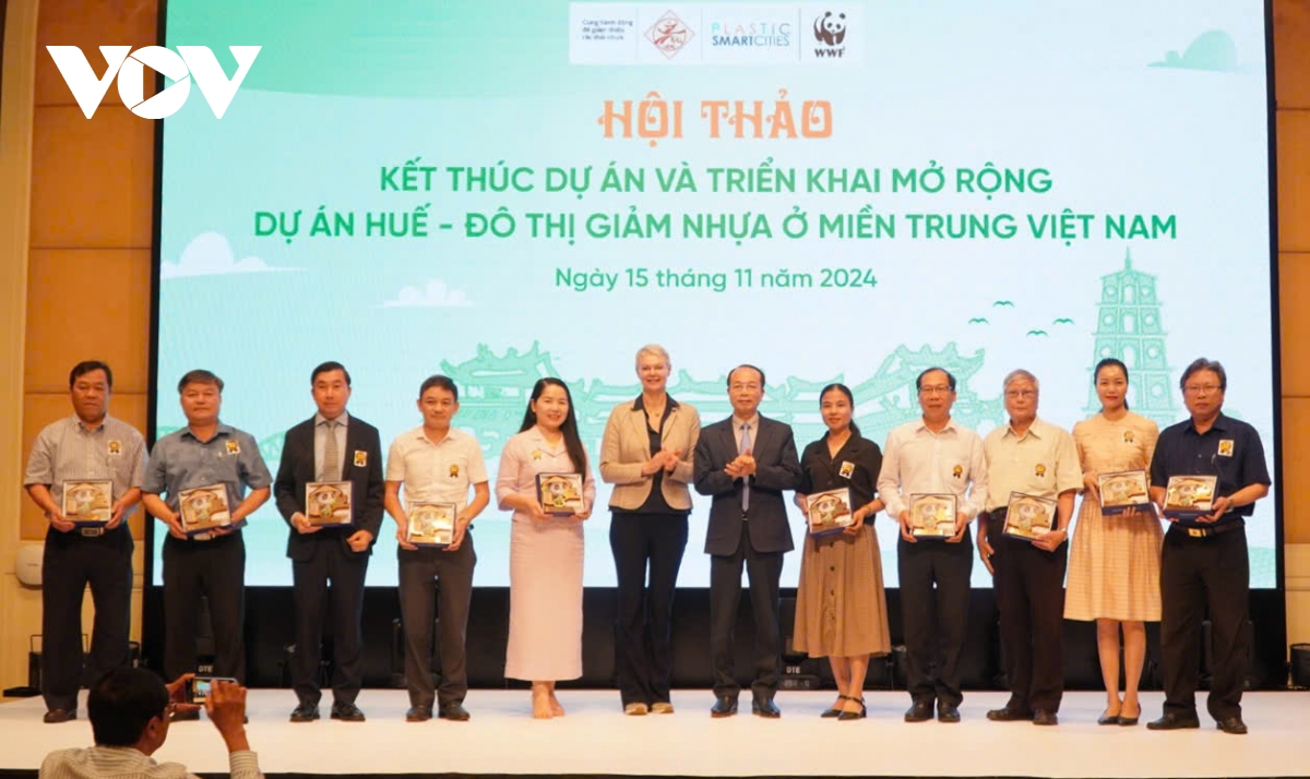 Tiếp tục triển khai Dự án Huế - Đô thị giảm nhựa ở miền Trung Việt Nam năm 2025